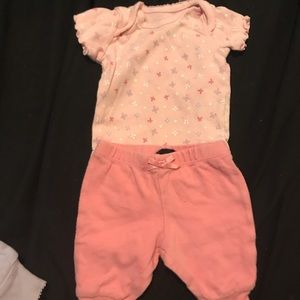 Faded glory short sleeve outfit set